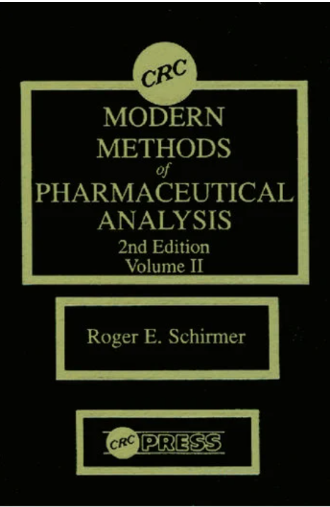 Modern Methods of Pharmaceutical Analysis     2 Vol. Set     